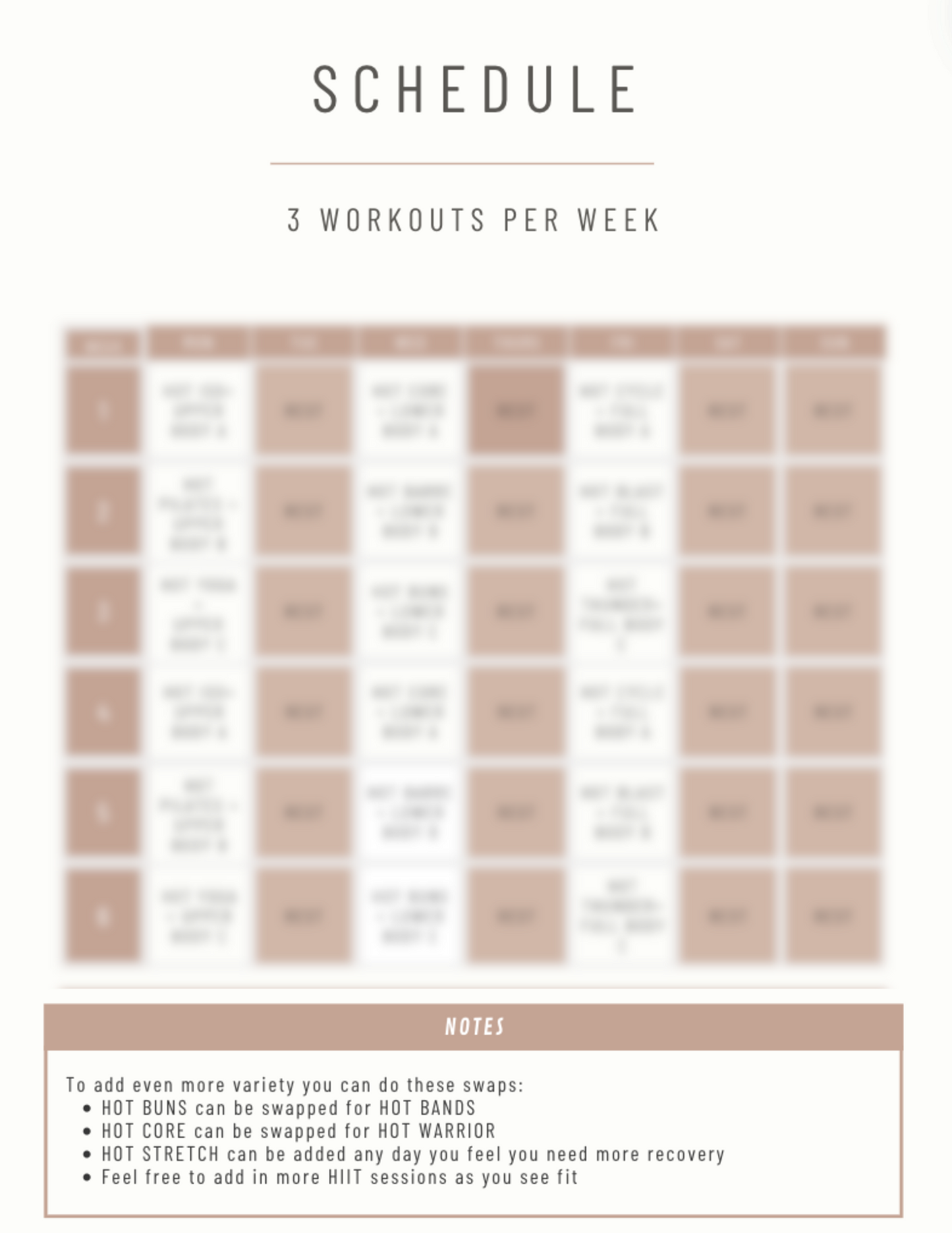 6 Week Strength Guide